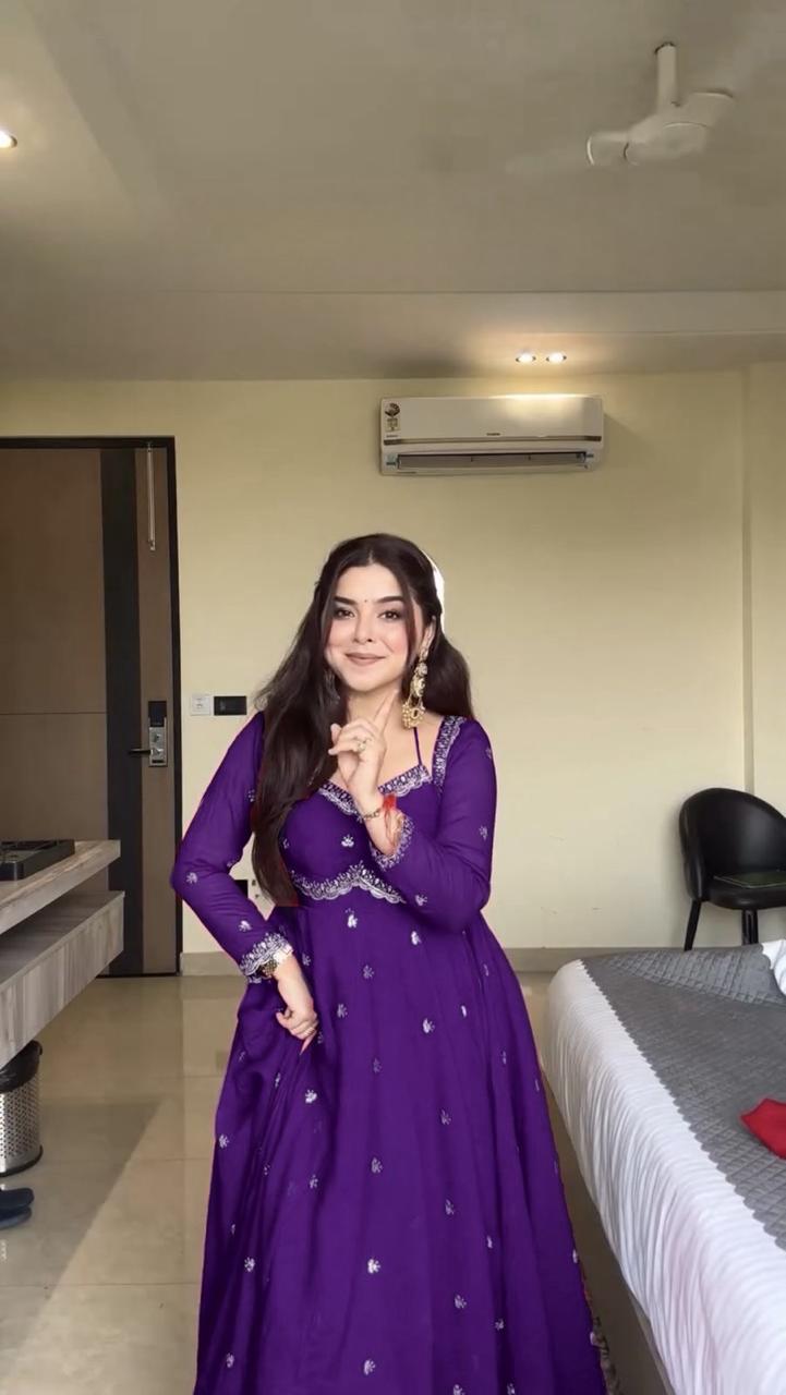 PREMIUM GEORGETTE ANARKALI SET