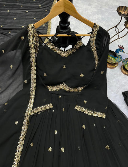 PREMIUM GEORGETTE ANARKALI SET