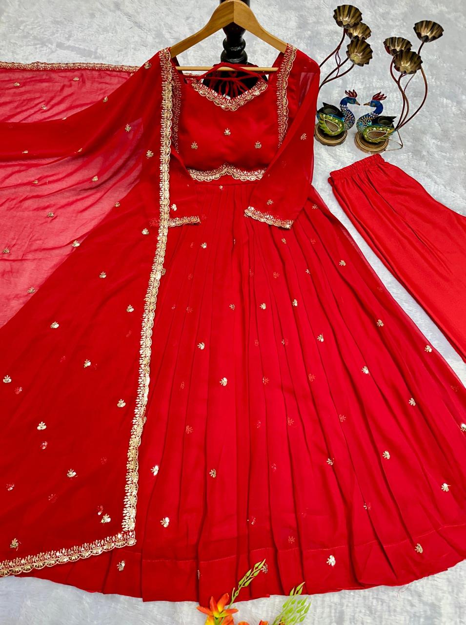 PREMIUM GEORGETTE ANARKALI SET