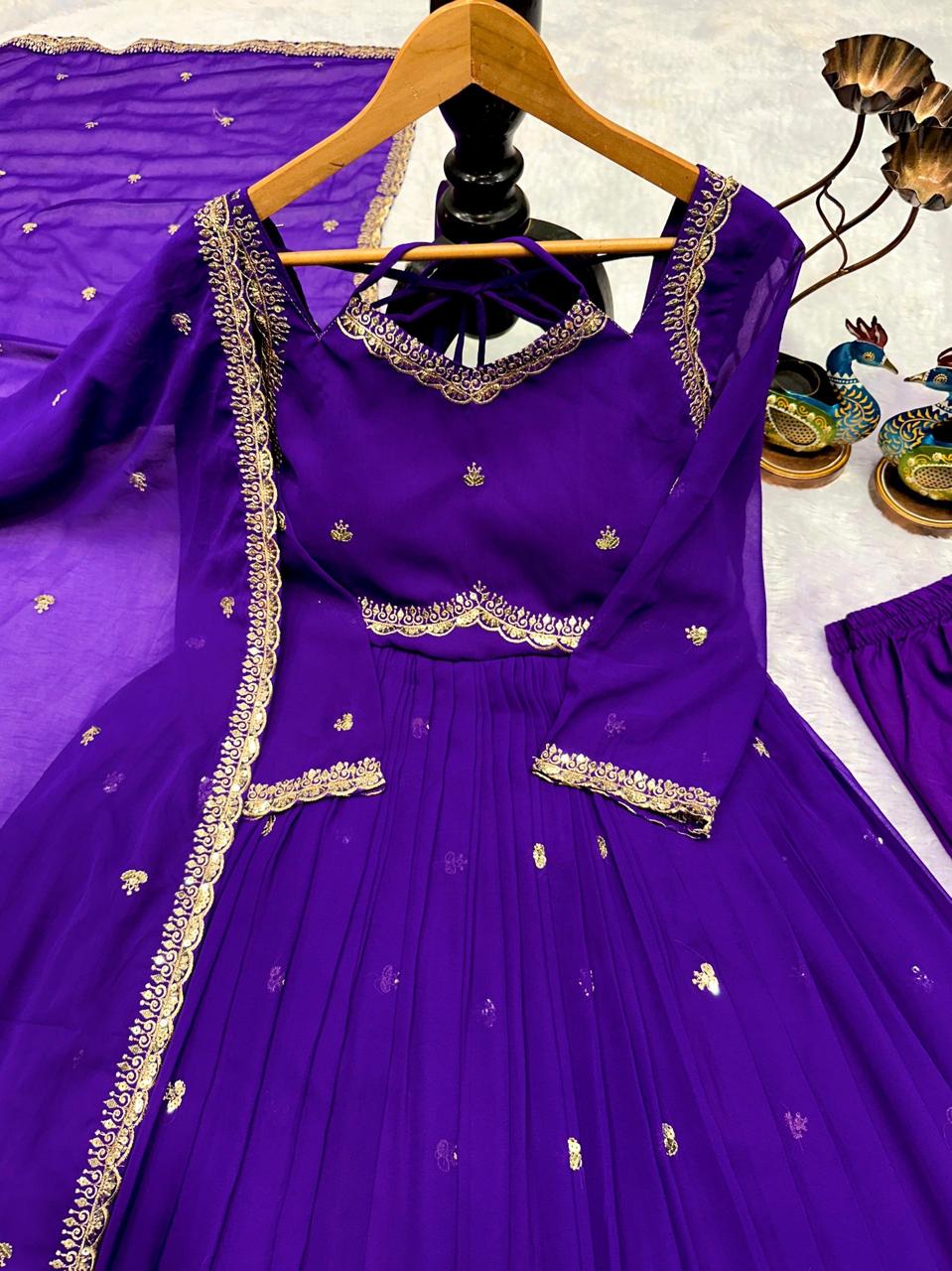 PREMIUM GEORGETTE ANARKALI SET