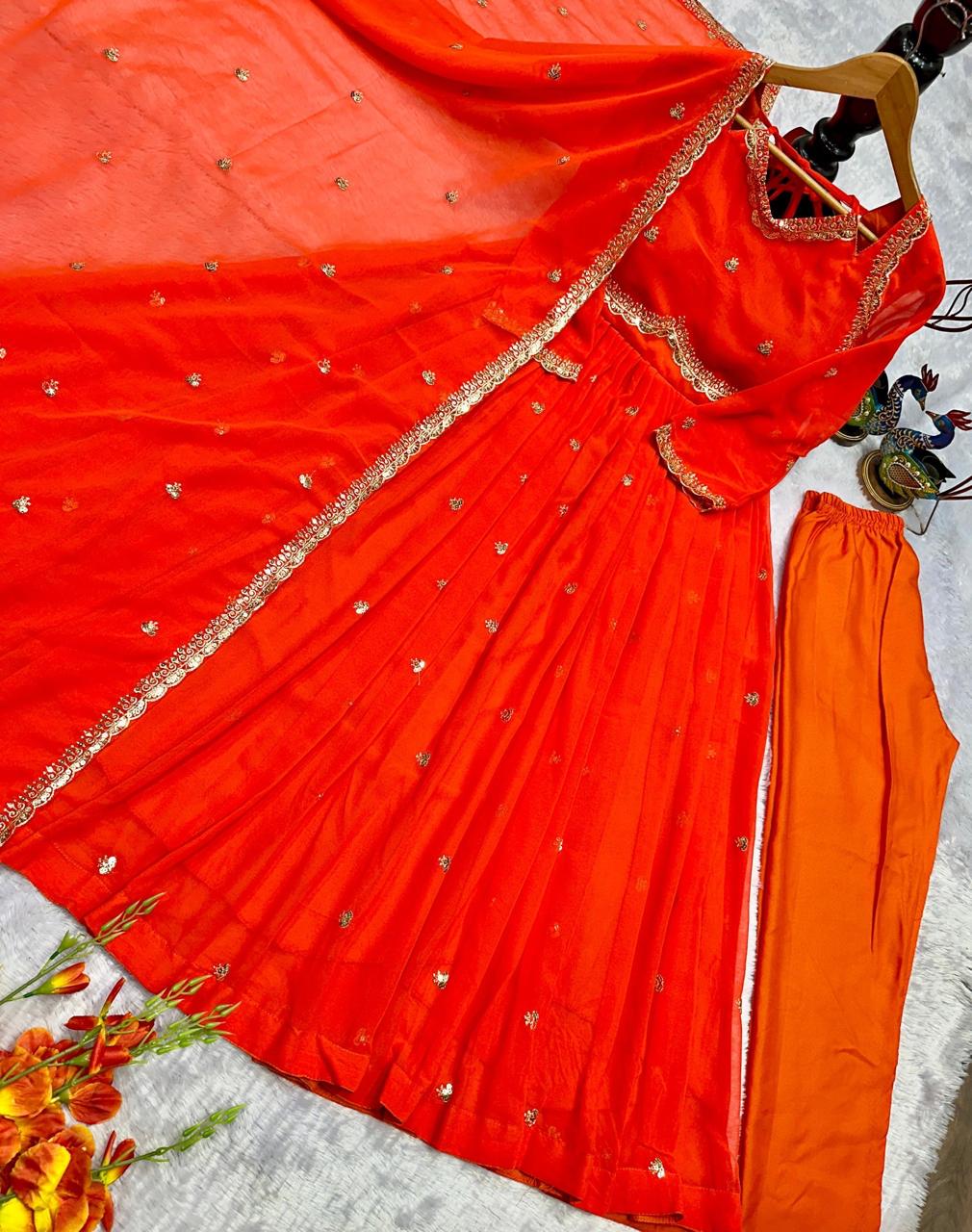 PREMIUM GEORGETTE ANARKALI SET