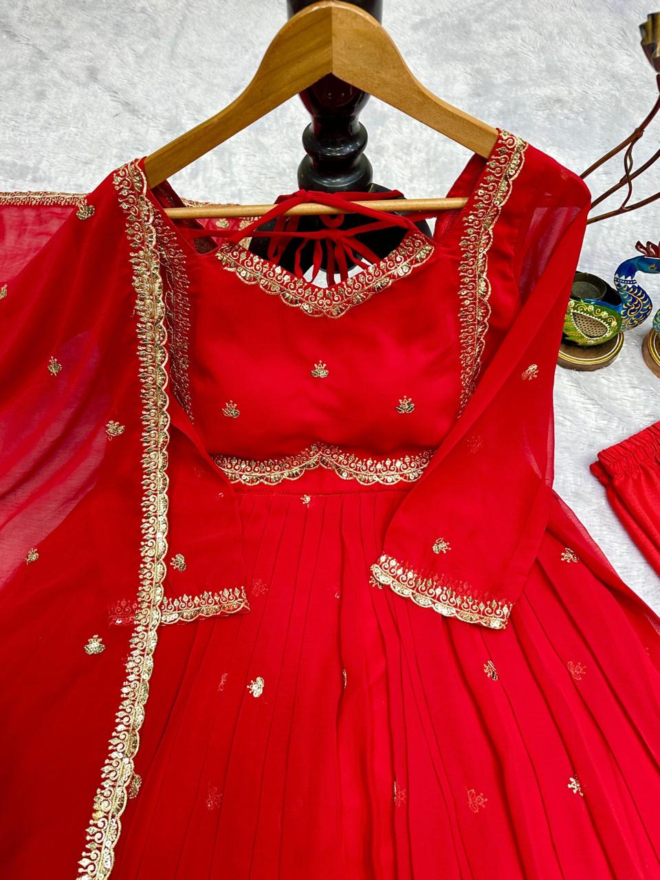 PREMIUM GEORGETTE ANARKALI SET
