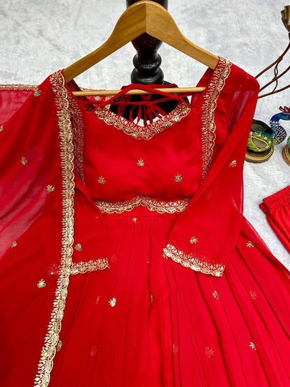PREMIUM GEORGETTE ANARKALI SET