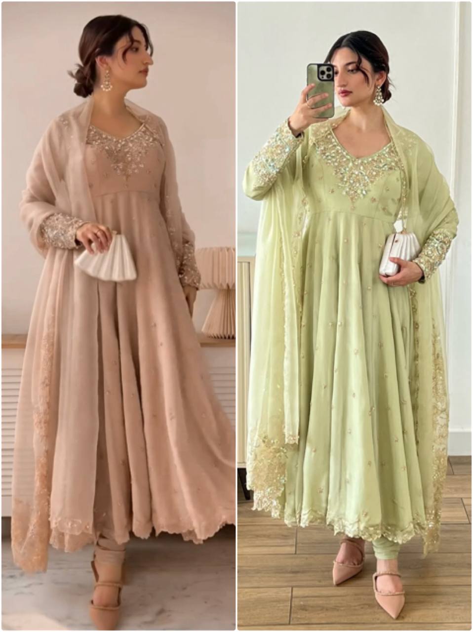 LAIBA MOTI WORK PAKISTANI SUIT