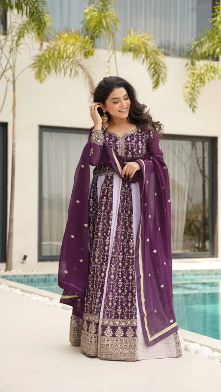 PREMIUM DESIGNER READYMADE GOWN-DUPATTA COLLECTIONS 2025