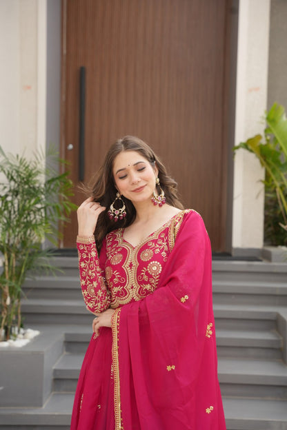 PREMIUM DESIGNER READYMADE GOWN-DUPATTA COLLECTIONS