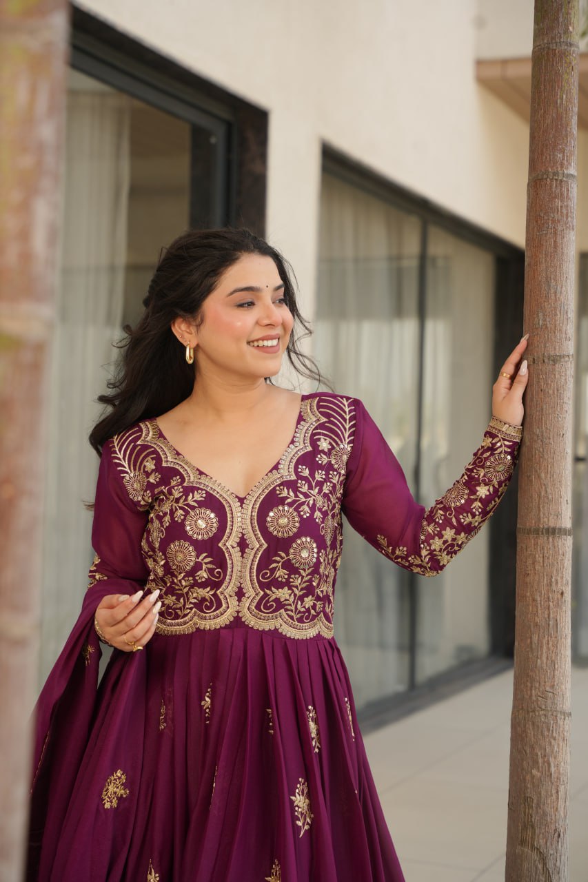 PREMIUM DESIGNER READYMADE GOWN-DUPATTA COLLECTIONS