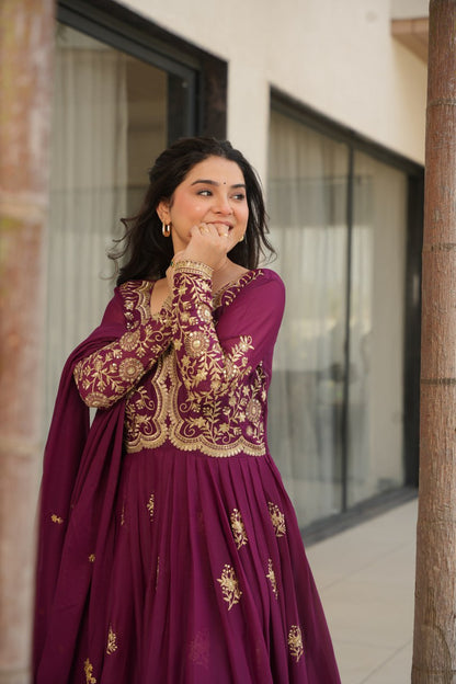 PREMIUM DESIGNER READYMADE GOWN-DUPATTA COLLECTIONS