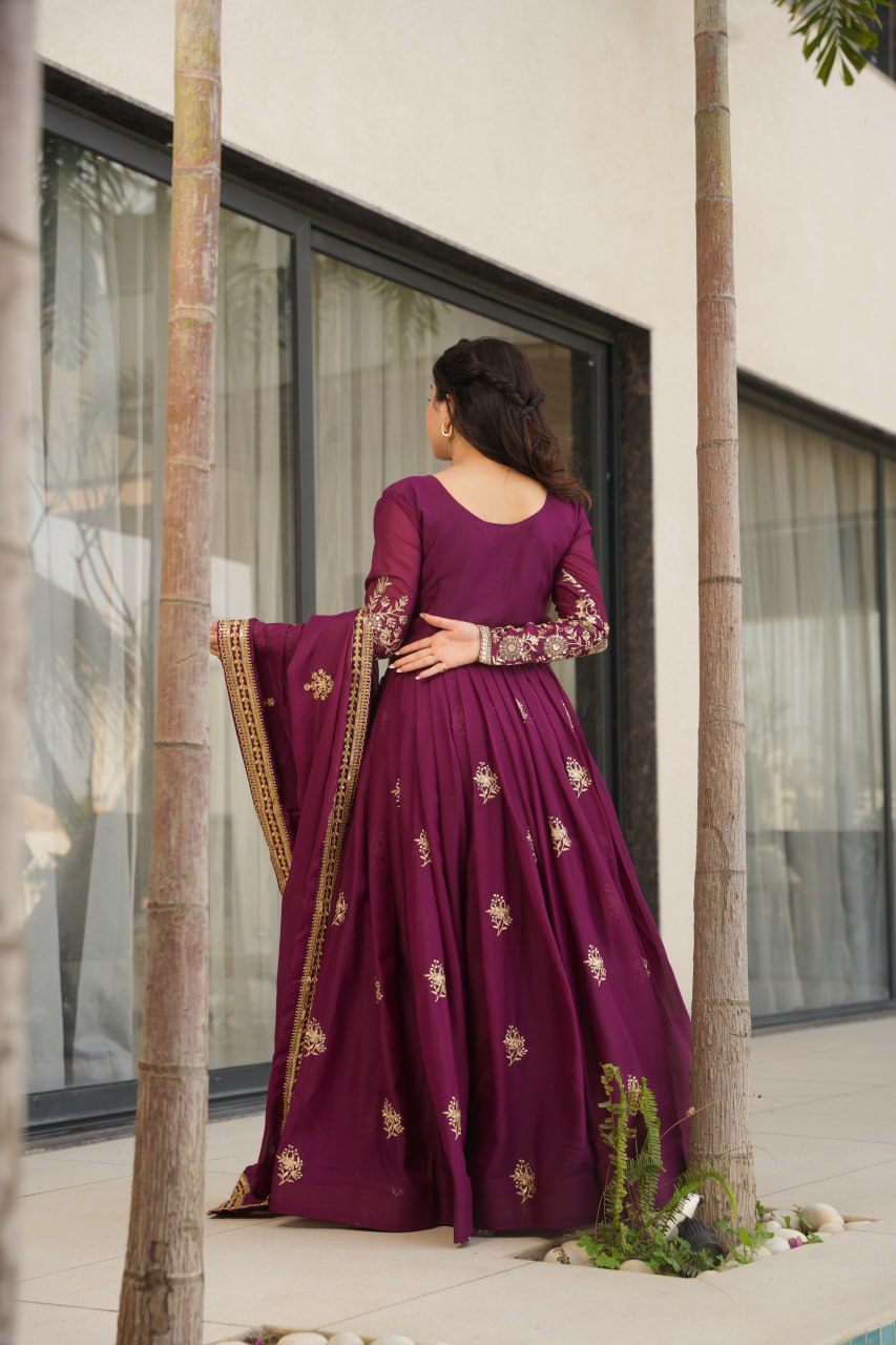 PREMIUM DESIGNER READYMADE GOWN-DUPATTA COLLECTIONS